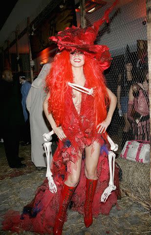 Heidi Klum Is a Bombshell in Voluminous Red-Hot Ball Gown With Thigh-High  Slit, Parade