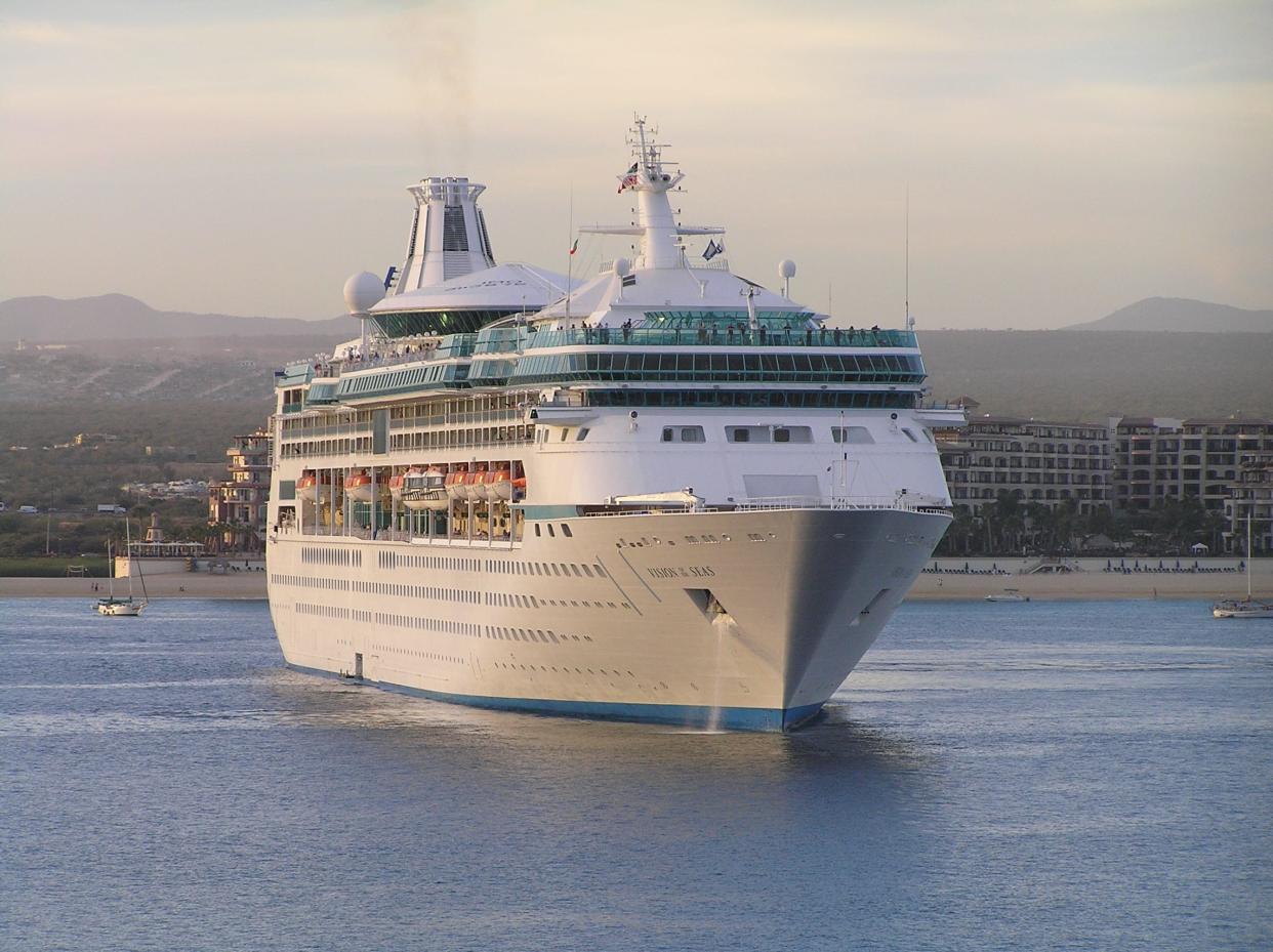 Die Vision of the Seas ist eines der älteren Schiffe von Royal Caribbean und wurde 1998 gebaut. - Copyright: Christopher Biggs/Getty Images