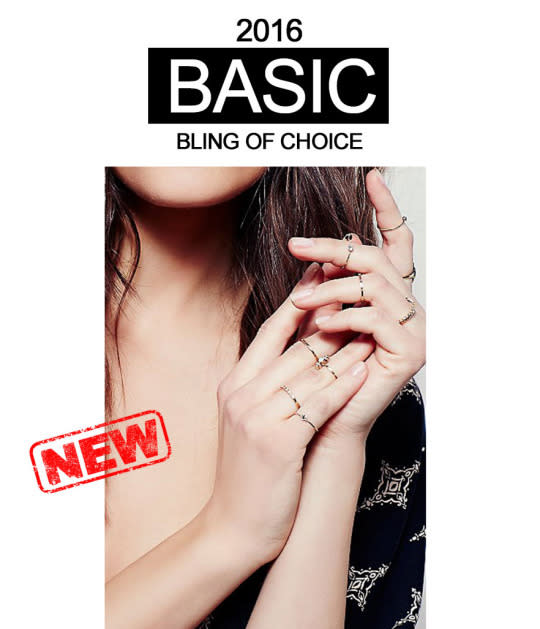 Bling of Choice Now: Midi Rings