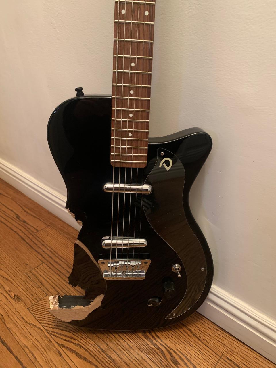 The guitar that Phoebe Bridgers smashed on "Saturday Night Live" sold at a GLAAD auction for more than $100K.