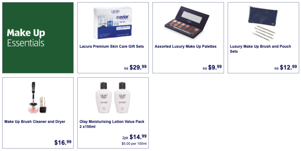 Aldi Special Buys range on sale this Saturday 7 December 2019. (Source: Yahoo Finance screenshot/Aldi)