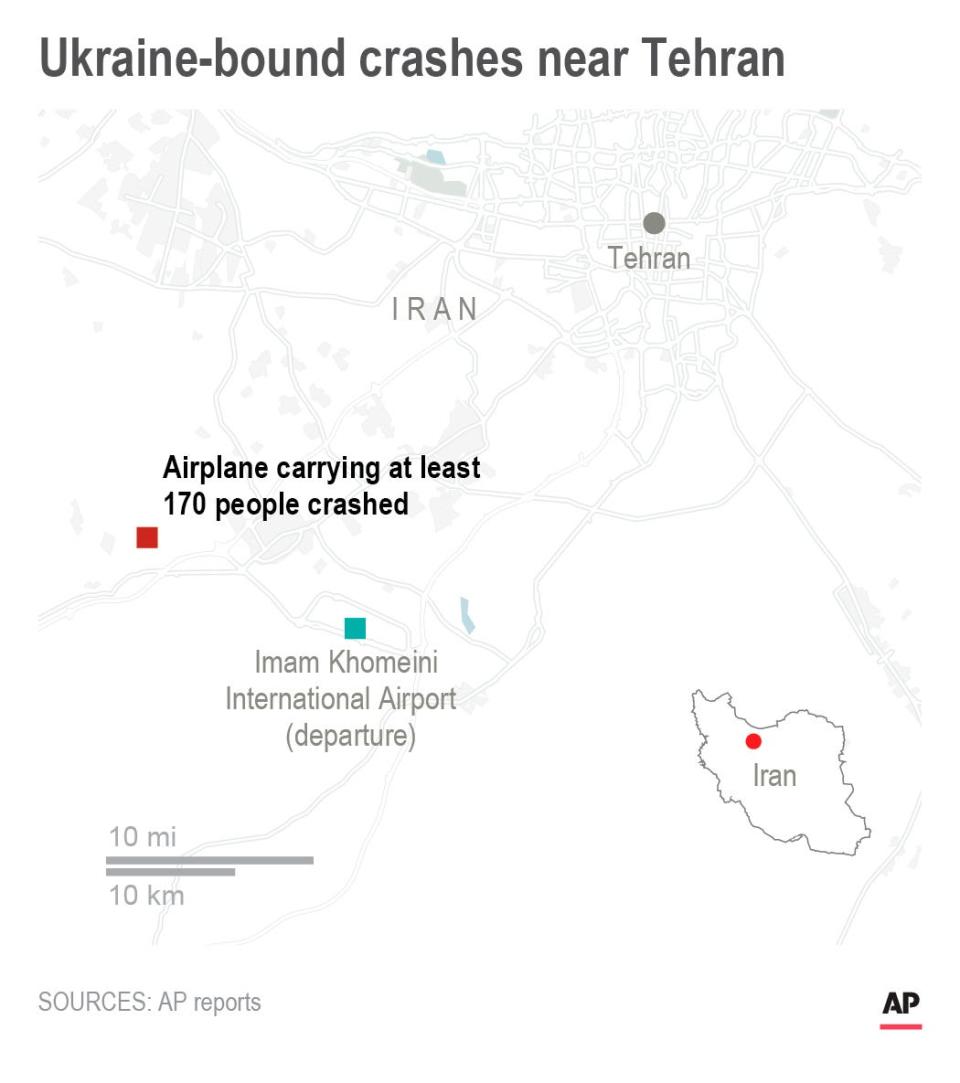 iran ukraine crash