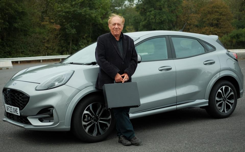 Rob Wilson with his Ford Puma