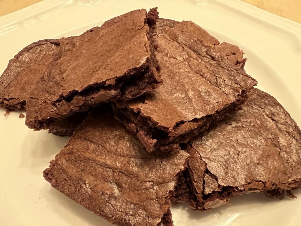 homemade probiotic brownies