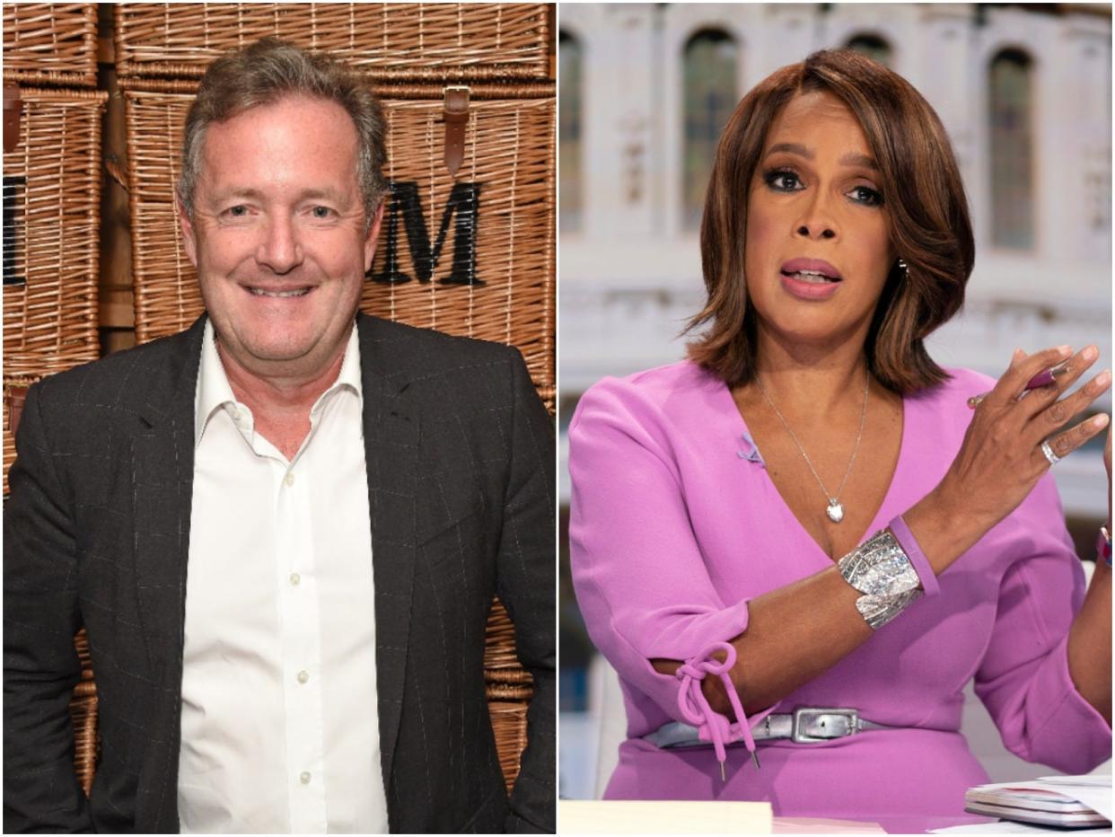 Piers Morgan and Gayle King