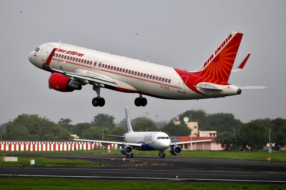 An Air India Airbus A320 aircraft takes off (REUTERS)