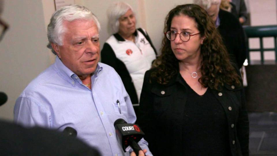 PHOTO: Phil Markel is seen outside the courtroom where a jury found Charlie Adelson guilty on all three charges for the murder of his son, Dan Markel, on Nov. 6, 2023, in Tallahassee, Fla. (ABC News)