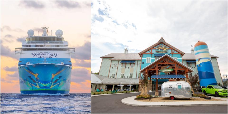 Margaritaville cruise ship and RV park