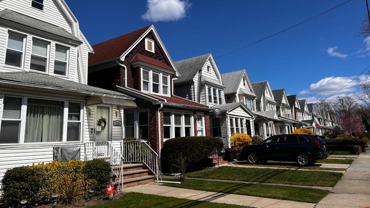 row of houses