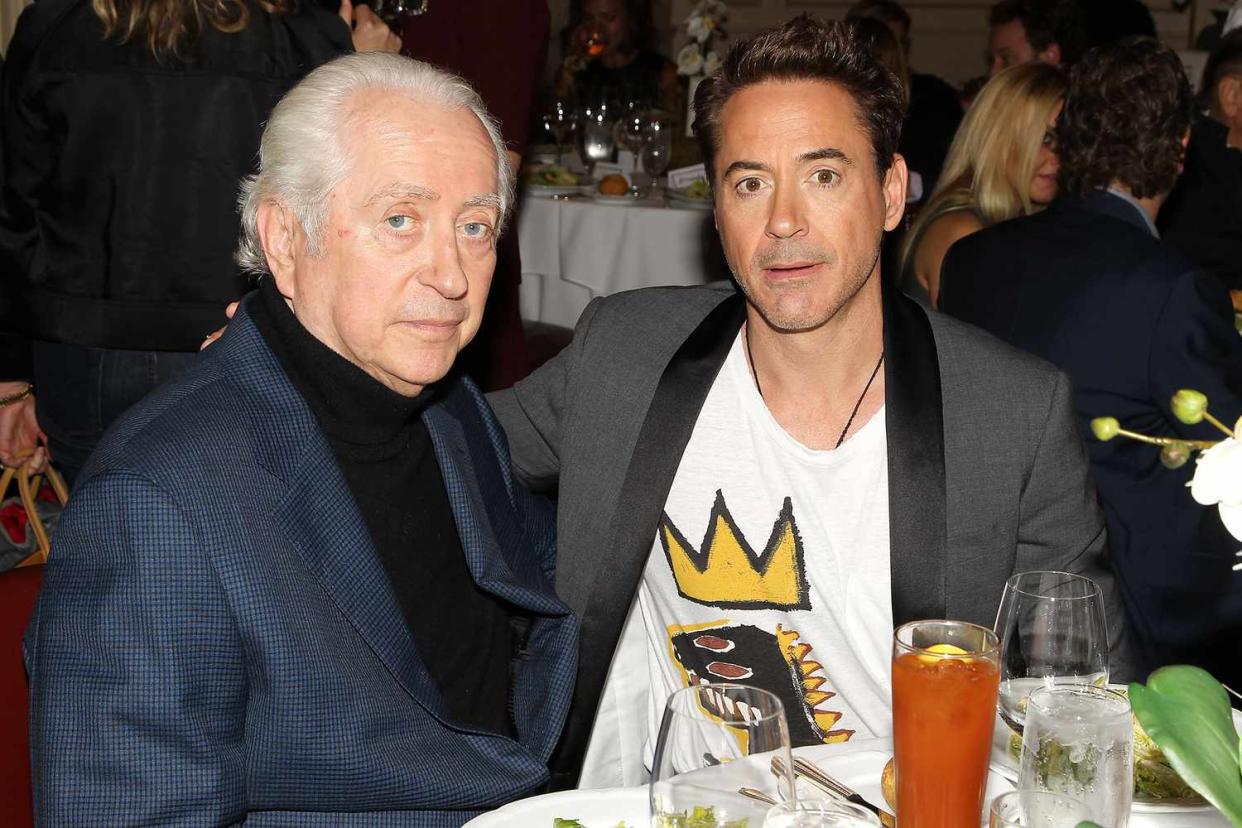 Robert Downey Sr. and Robert Downey Jr.