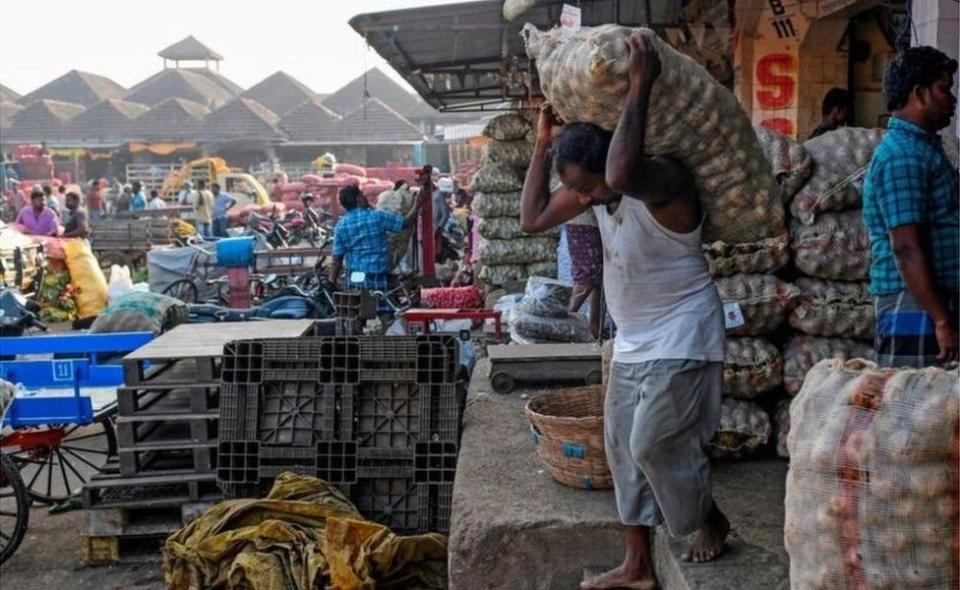 Mercado en India