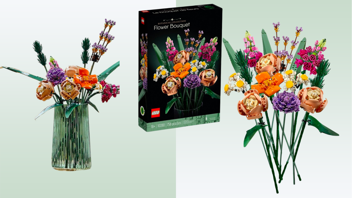 Gift the Lego Flower set that never wilts (and will arrive by