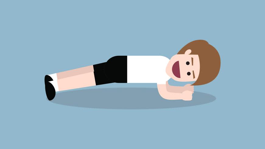 How to make your planks even more challenging for your core