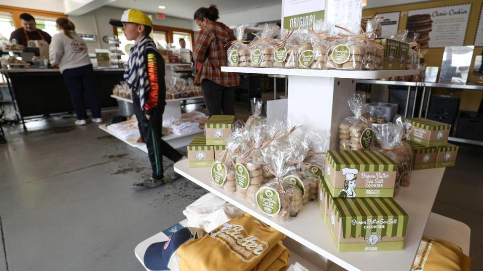 Brown Butter Cookie has new products on the shelf. In addition the cookie that launched the business, the company has added a custard to the lineup as well as new flavors featuring Ghirardelli Chocolate, as seen here at its Cayucos location June 28, 2024.