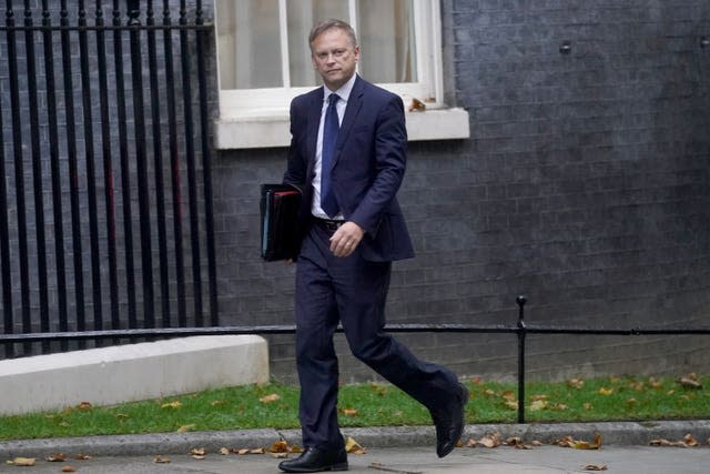 Transport Secretary Grant Shapps