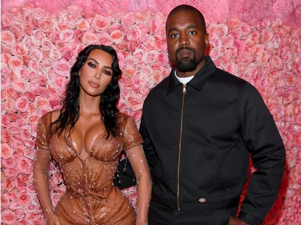 kim kardashian kanye west met gala