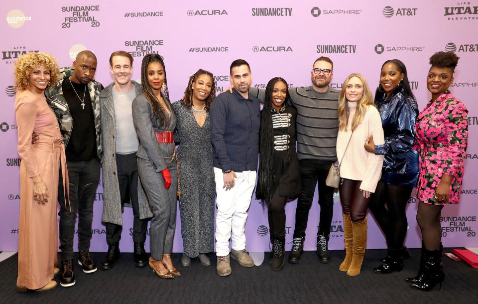 Michelle Hurd, Jay Pharoah, James Van Der Beek, Kelly Rowland, Daheli Hall, Angel Lopez, Elle Lorraine, Producer Eddie Vaisman, Julia Lebedev, Ashley Blaine, and Yaani King Mondschein