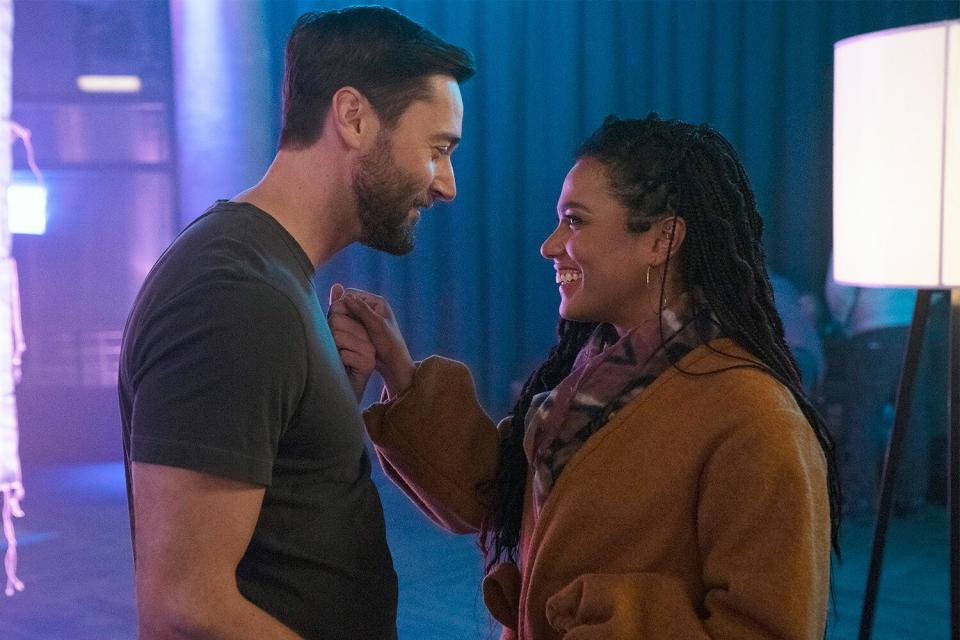 Ryan Eggold as Dr. Max Goodwin, Freema Agyeman as Dr. Helen Sharpe