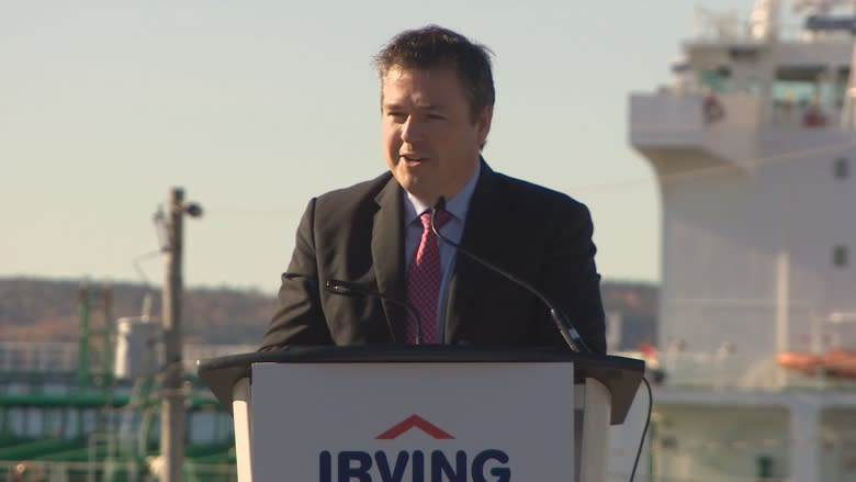 Irving's Halifax marine terminal opens with plug for Energy East