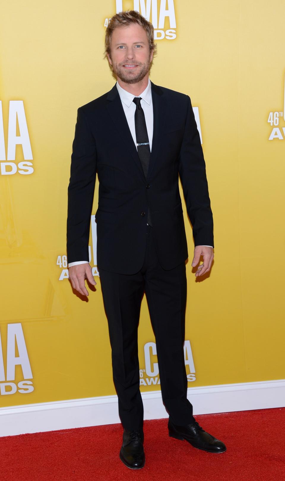 NASHVILLE, TN - NOVEMBER 01: Country music artist Dierks Bentley attends the 46th annual CMA Awards at the Bridgestone Arena on November 1, 2012 in Nashville, Tennessee. (Photo by Jason Kempin/Getty Images)