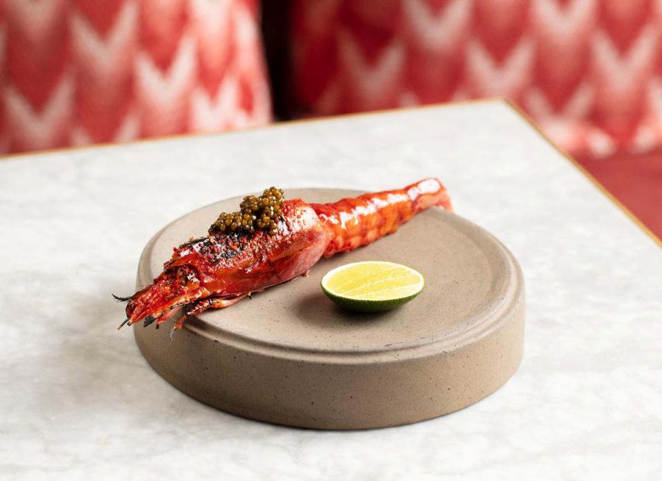 Prawn again chef: Vir and Denney will serve a special menu throughout the summer (Caia)