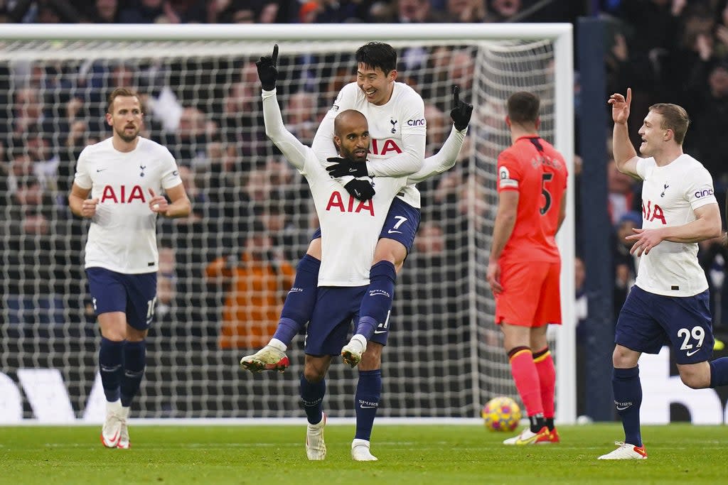Lucas Moura put Spurs on the way to a 3-0 win over Norwich with a fine goal (Adam Davy/PA) (PA Wire)