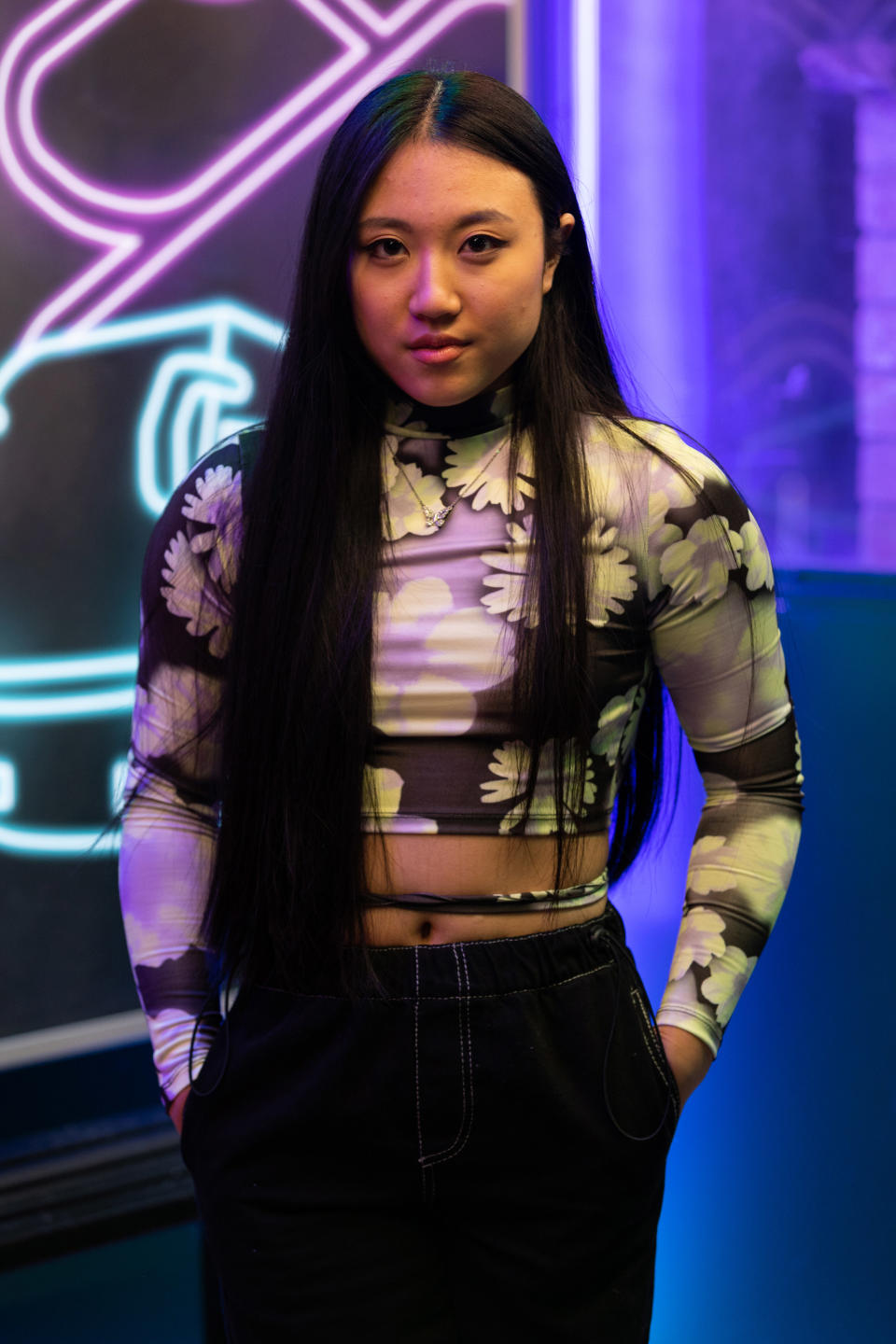 Shing-Lin in Hollyoaks.