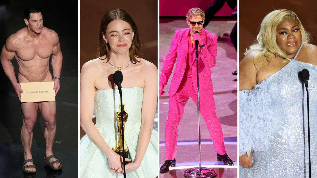 2024 Oscars highlights: Ryan Gosling's 'I'm Just Ken,' Jimmy Kimmel trolled by Tump, Da'Vine Joy Randolph's 'The Holdovers' award (Getty Images)