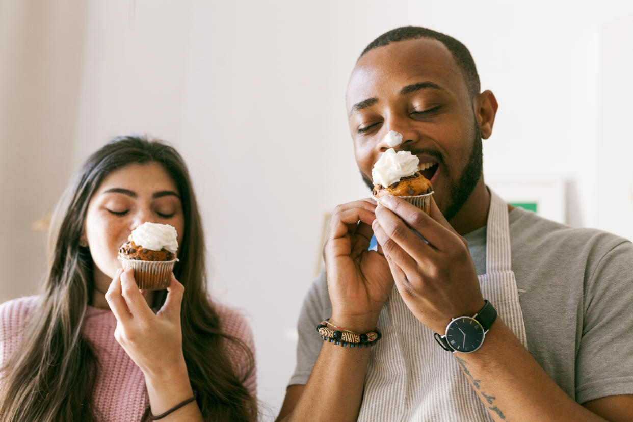 Eating high amounts of added sugar can increase your biological age. (Getty Images)