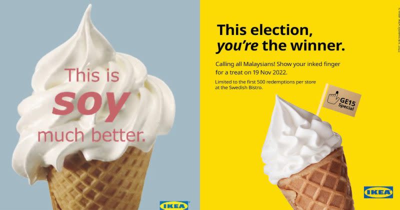 Ikea - soy ice cream GE15 promo