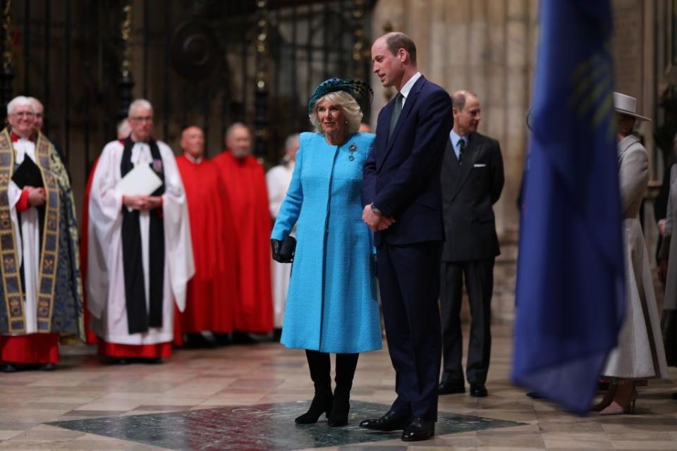 the british royal family attend annual commonwealth day service