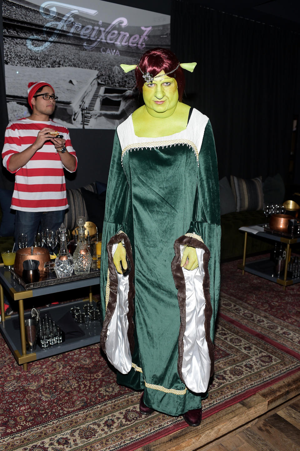 princess fiona at a party