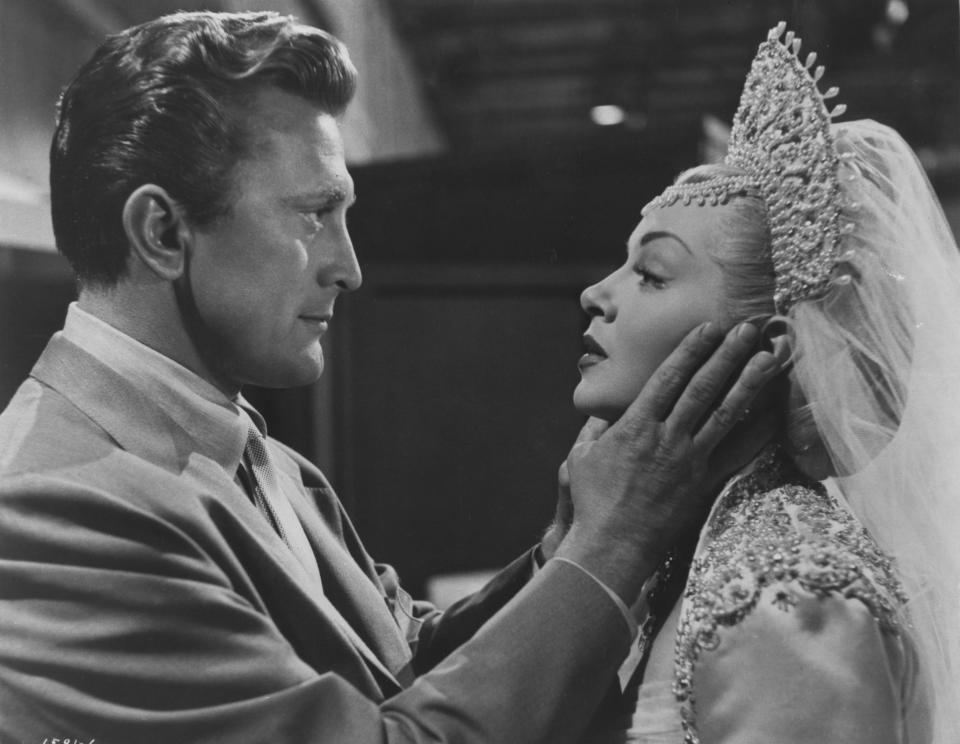 Kirk Douglas starred opposite Lana Turner star in the 1952 Oscar-nominated drama "The Bad and the Beautiful."