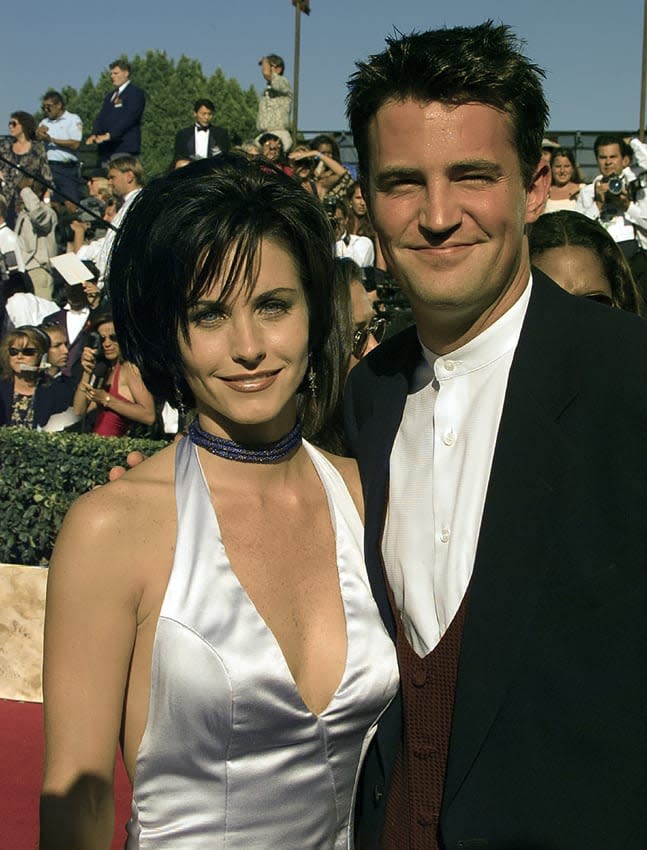 Matthew Perry y Courteney Cox encarnaban a la pareja Chandler y Monica
