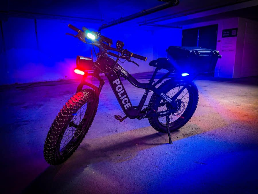 Boulder Police Department shared these photos of its new patrol unit e-bikes.