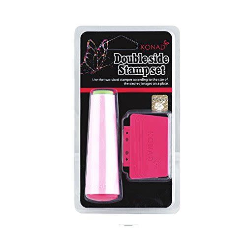 6) Konad Nail Art Double Ended Stamper and Scraper