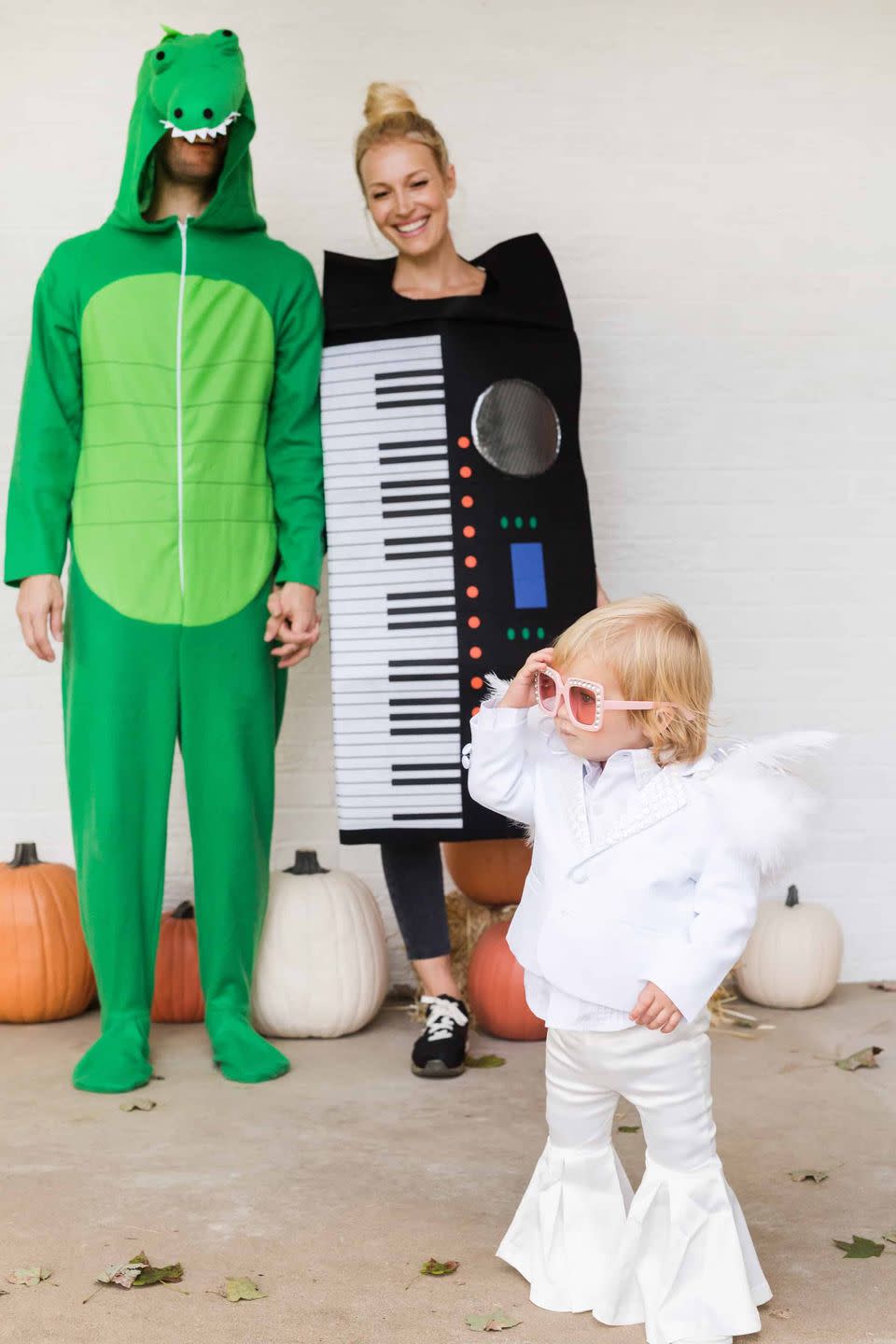 DIY "Crocodile Rock" Family Costume