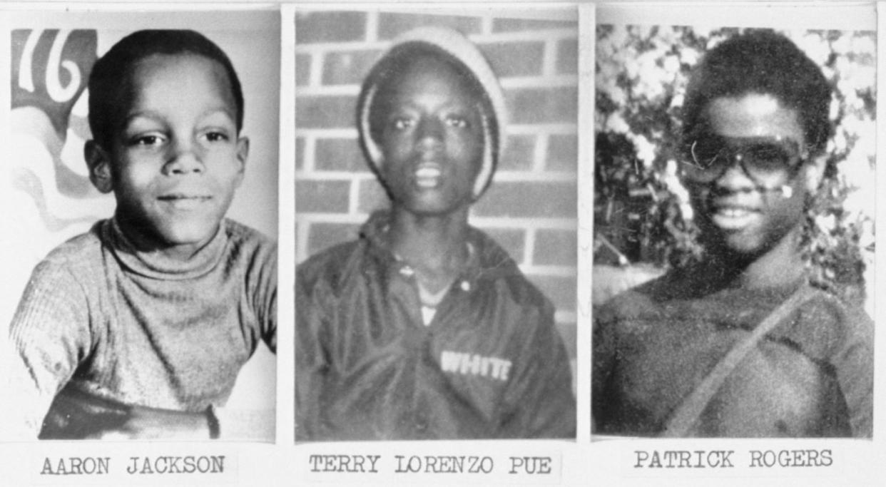 Atlanta child murders, Wayne Williams victims Patrick Rogers, Terry Pue, Aaron Jackson