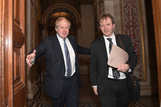 Foreign Secretary Boris Johnson met with Richard Ratcliffe in November ( Stefan Rousseau/PA) 