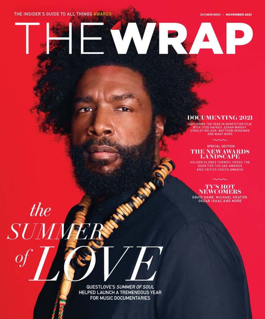 Questlove TheWrap magazine cover