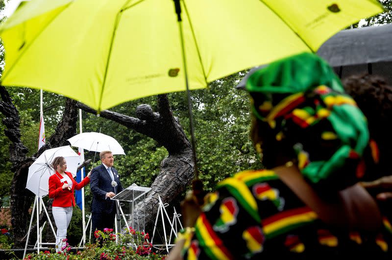 FILE PHOTO: National Commemoration of Slavery in Amsterdam