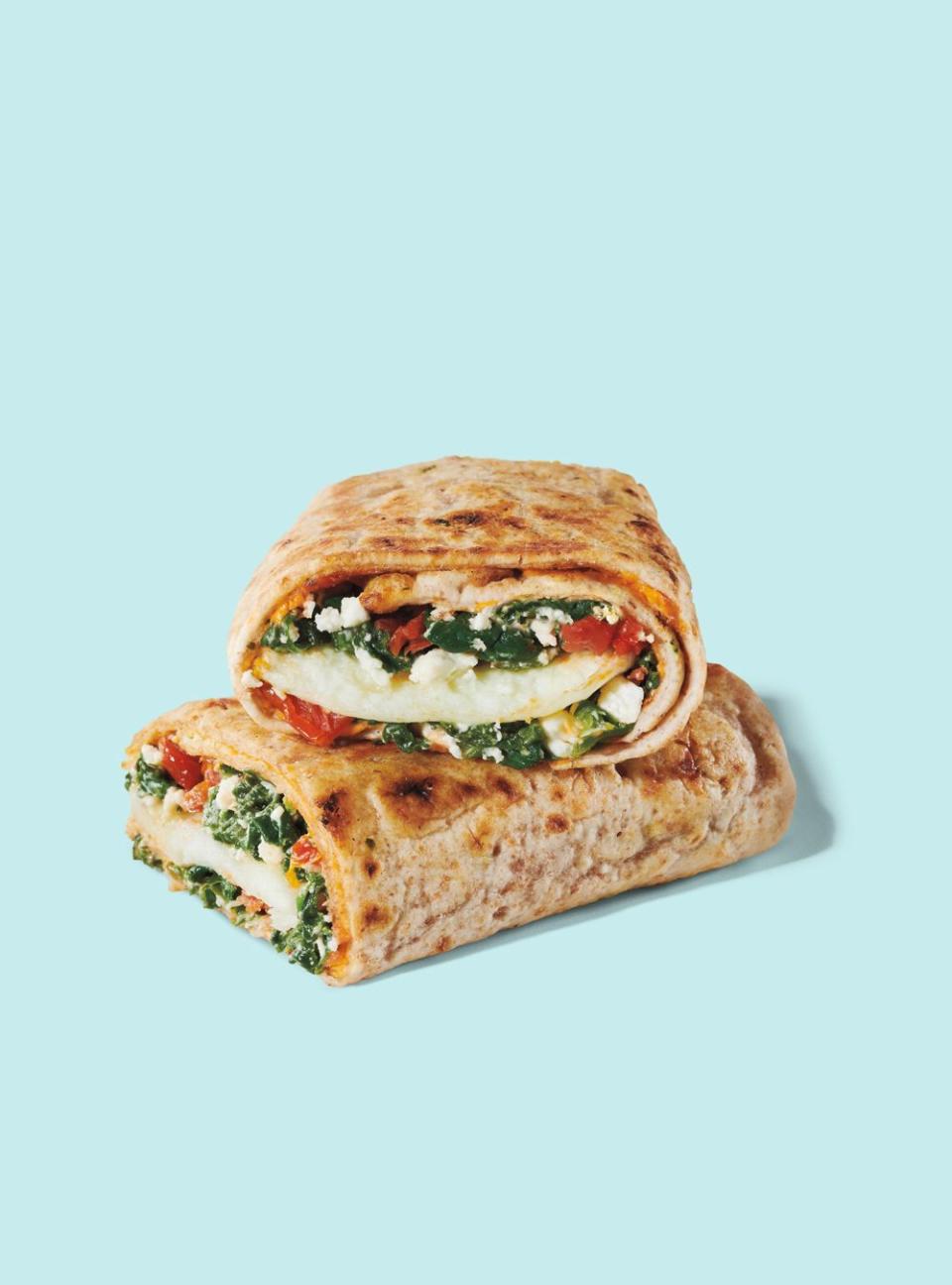 Spinach, Feta & Egg White Wrap