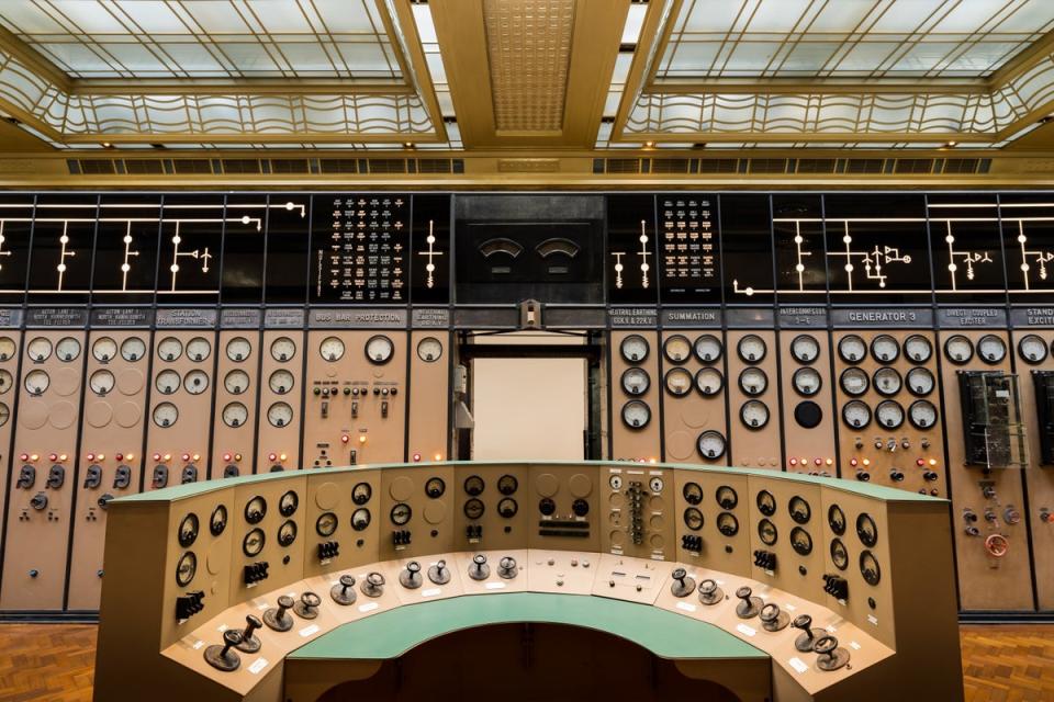 The restored control room A at Battersea Power Station  (James Parsons)