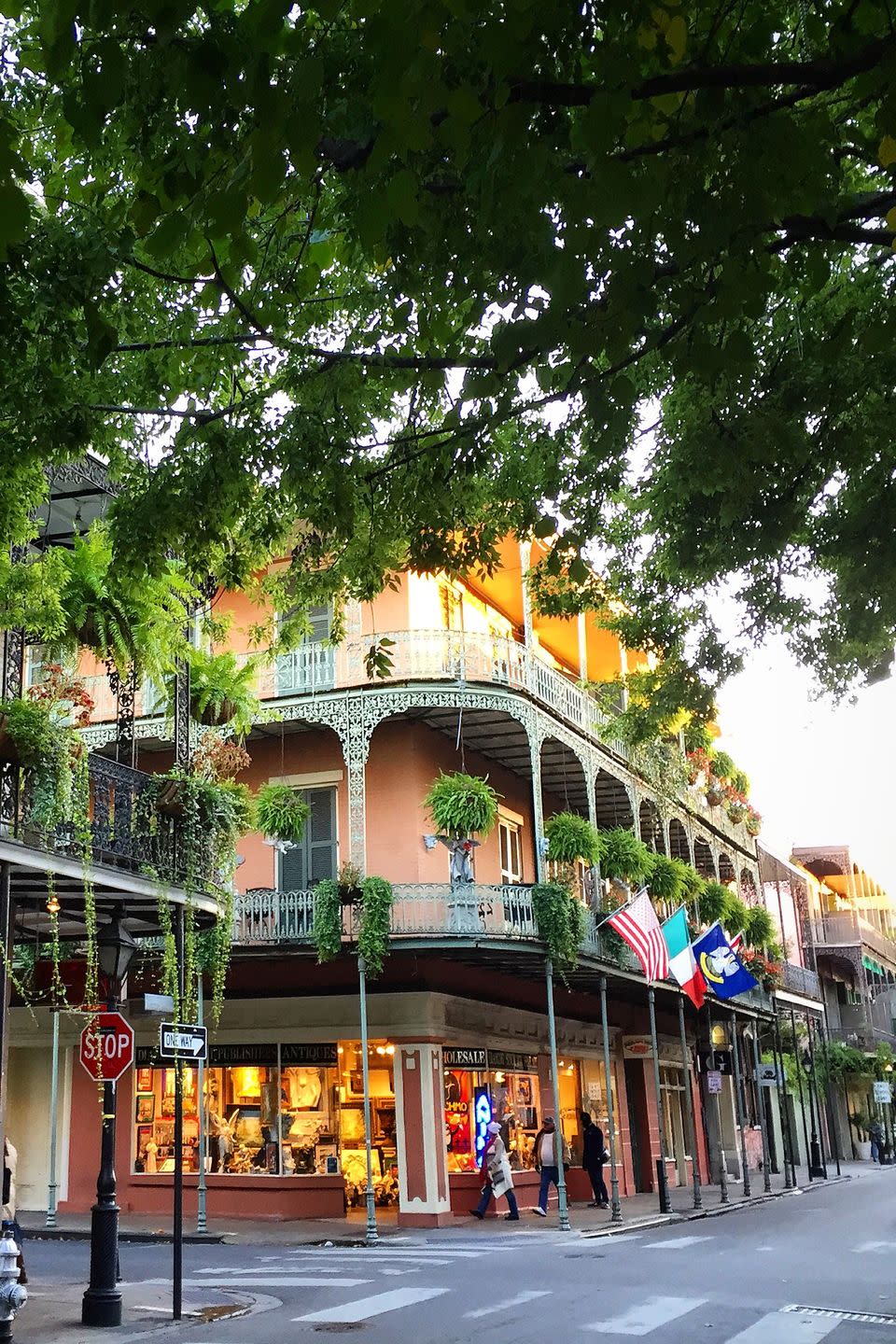 <p><strong>Where: </strong>French Quarter, New Orleans, Louisiana</p><p><strong>Why We Love It: </strong>The oldest neighborhood in New Orleans is home to some of the city's best architecture including those famous cast iron balconies and lush green courtyards.</p>