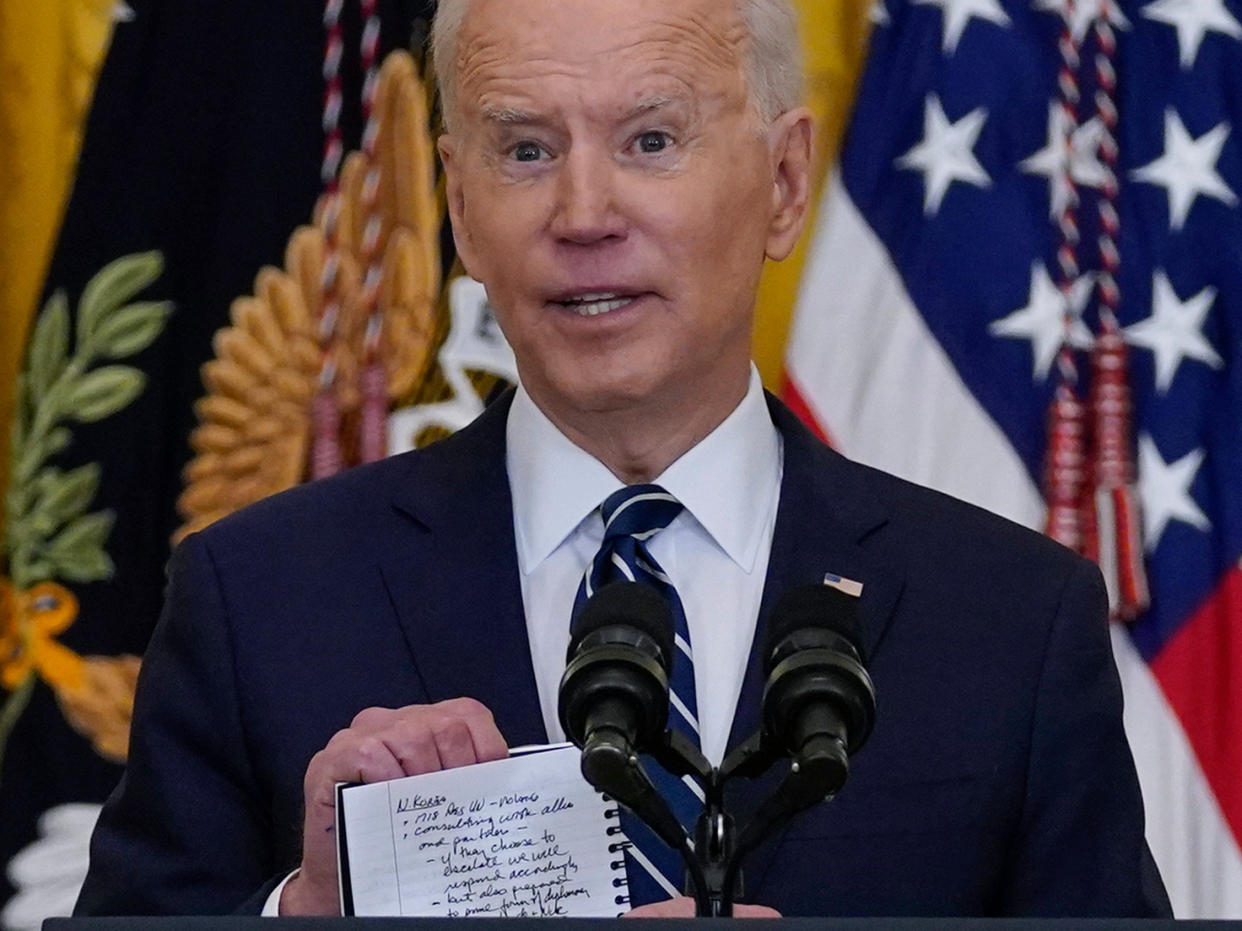 <p>US president Joe Biden</p> (AP)