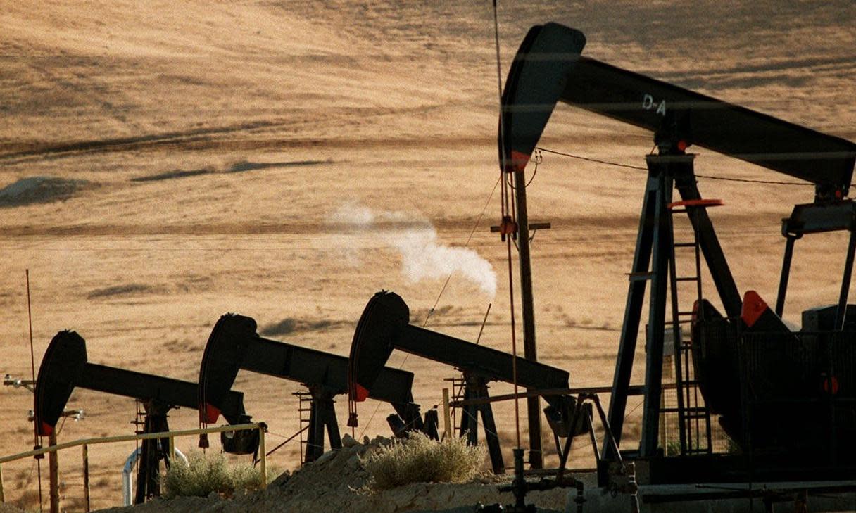 <span>If granted, the request could catalyze the dismissal of the wave of accountability suits against big oil.</span><span>Photograph: Susan Sterner/AP</span>