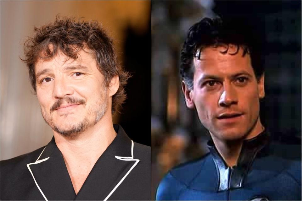 Pedro Pascal (left) and Ioan Gruffudd (Getty Images/20th Century Studios)