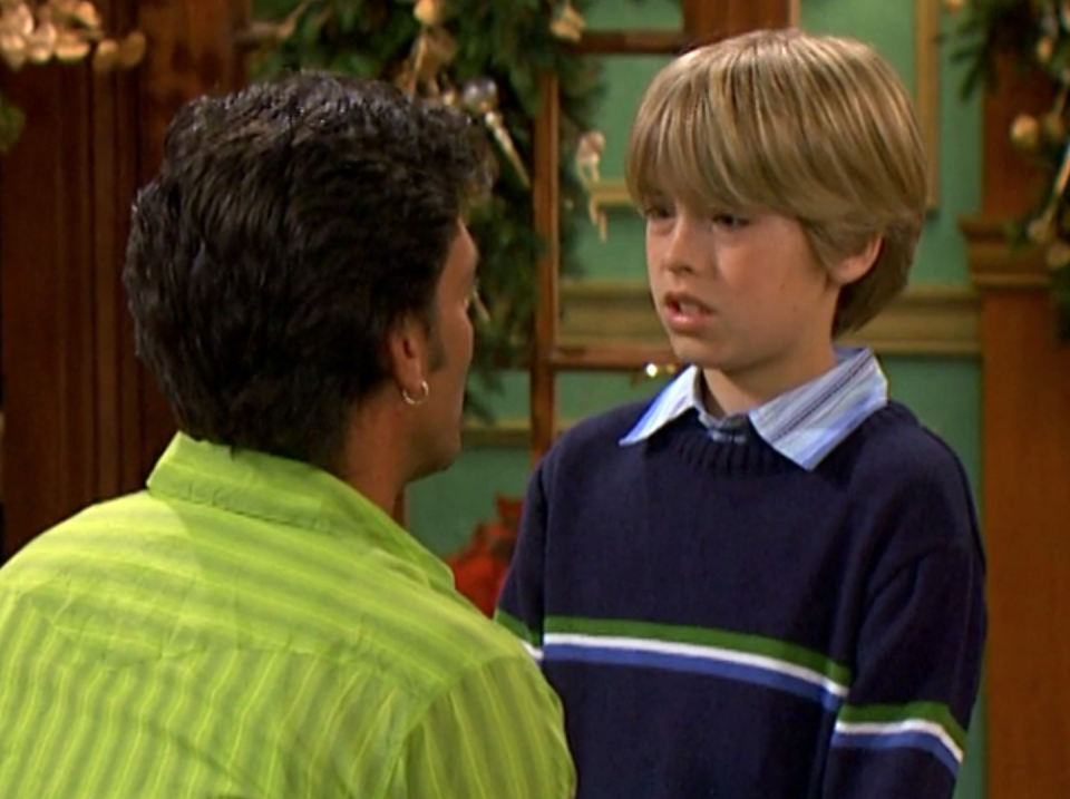 8) The Suite Life of Zack & Cody — "Christmas at the Tipton"