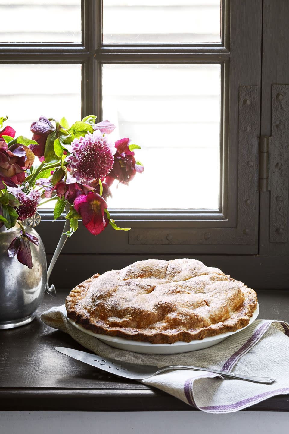 Nancy Fuller's Double-Crust Apple-Cheddar Pie