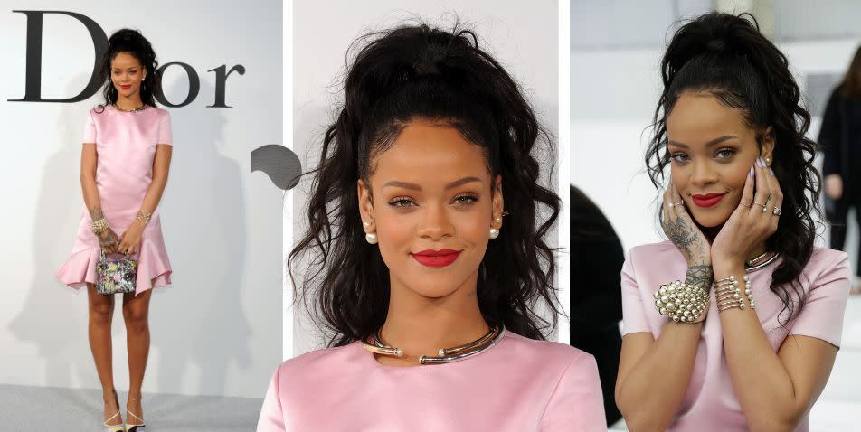 <span class="caption">Fans are obsessing over Rihanna's lingerie video</span>
